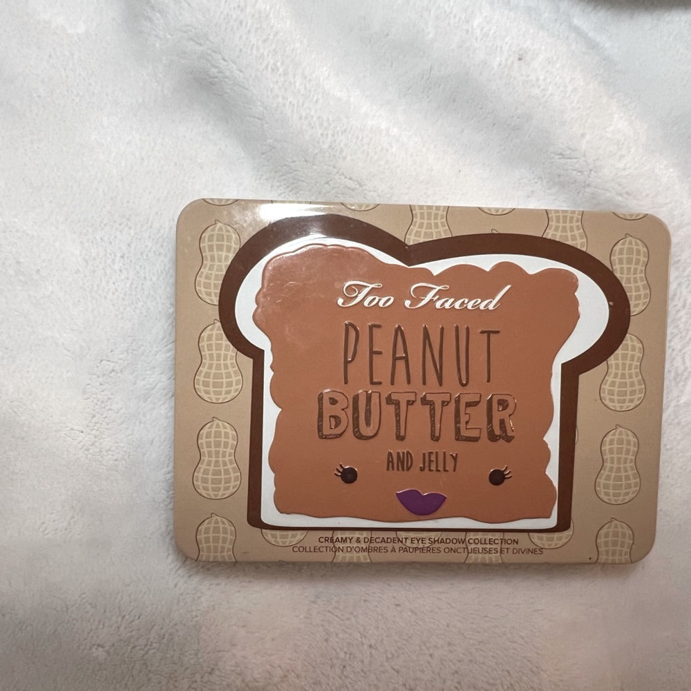 Too faced peanut butter & jelly eyeshadow palette barely used